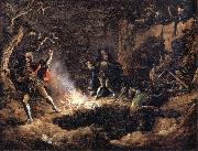 John Quidor The Money Diggers oil painting